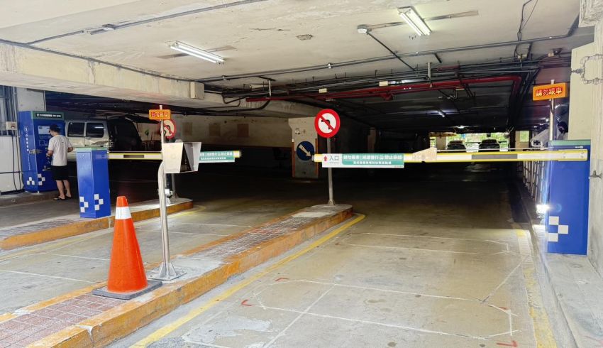 干城立體停車場 ｜車牌辨識導入｜