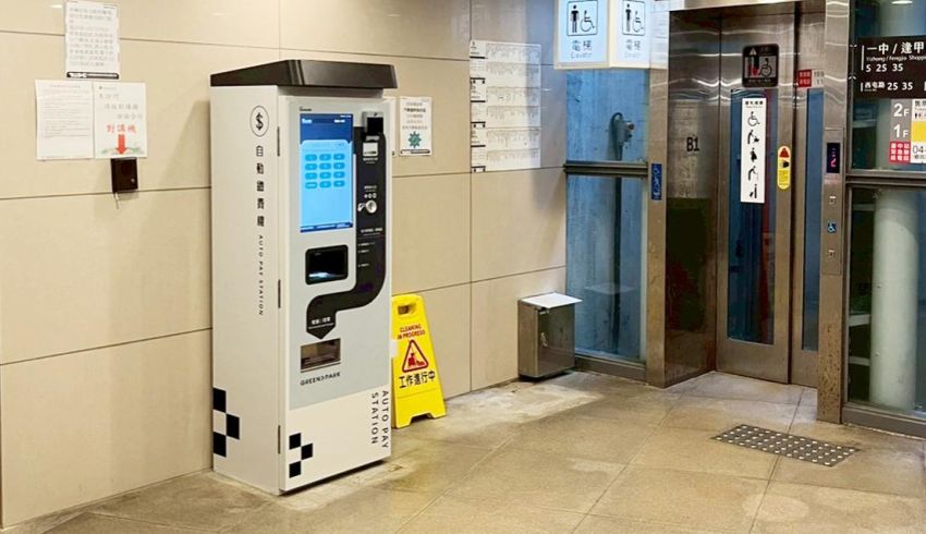 台中火車站停車場 ｜車牌辨識導入｜